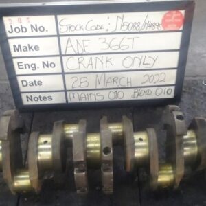 ADE 366T Crank Mains 010, B/ends 010 S/Code N4895