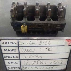 Isuzu C190 Block
