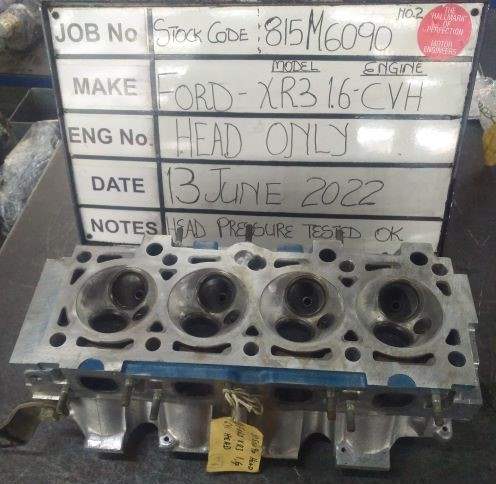 Ford XR3 1.6 CVH Head (Bare) Stock No. 815M6090 - Image 2