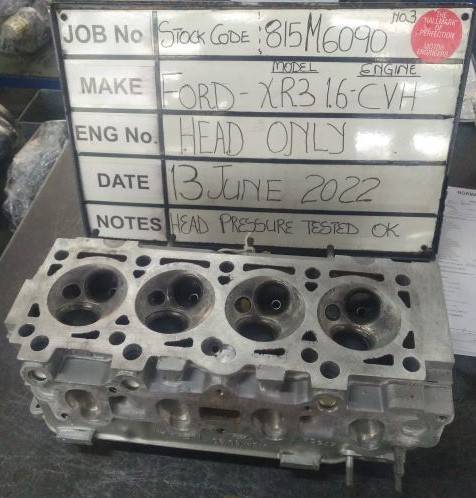 Ford XR3 1.6 CVH Head (Bare) Stock No. 815M6090