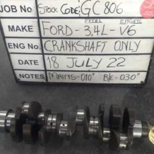 Ford Crank V6 3.4 Litre M 010, B/Ends 030 Stock Code GC806