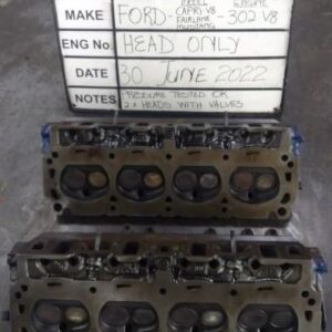 Ford Capri V8 302 V8 Heads (With Valves) Stock No. GCH026