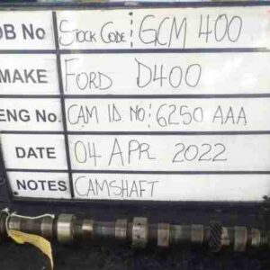 Ford D400 Camshaft Stock Code GCM400