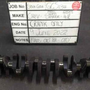 Chev 4100 Crankshaft Mains 010, B/Ends 010 Stock Code GCS134