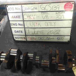 Chev 327 V8 Crankshaft Mains 010 , B/Ends 020
