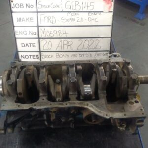 Ford 2.0 Block Stock Code GEB145