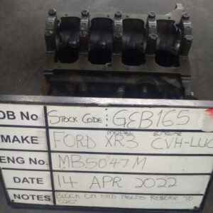 Ford 1.6 CVH-LUC Block Stock Code GEB165