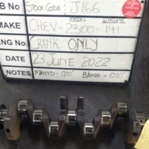 Chev 2300 141cu Crank Mains 010, B/Ends 010 Stock Code J166