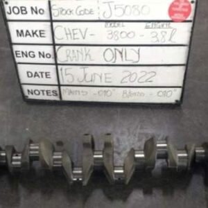 Chev 3800 Crankshaft Mains 010, B/Ends 010 Stock Code J5080