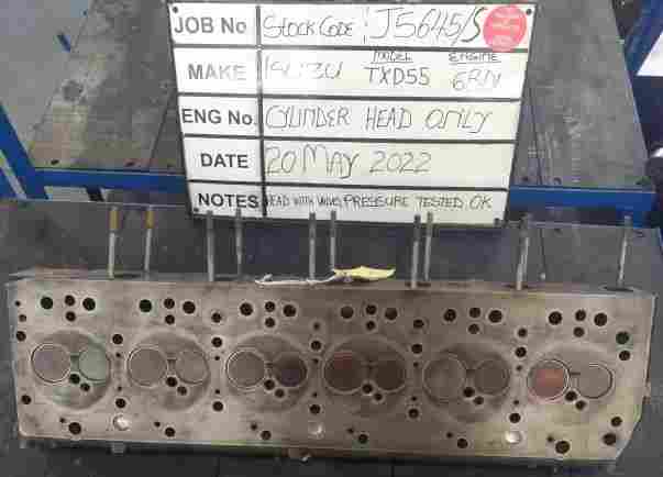 Isuzu 6BD1 Cylinder Head (With Valves Complete)