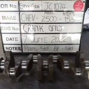Chev 2500 153cu Crankshaft Mains std, B/Ends std Stock Code JC1074