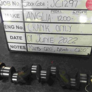 Ford Anglia 1200 Crankshaft Mains 020 , B/Ends 020 Stock Code JC1297
