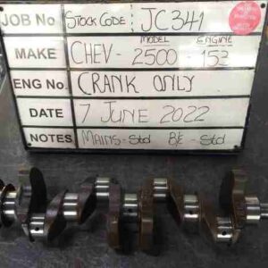 Chev 2500 Crankshaft Mains std, B/Ends std Stock Code JC341