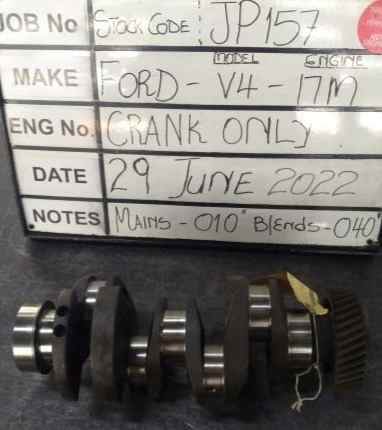 Ford V4 17M Crankshaft Mains 010 , B/Ends 040 Stock Code JP157