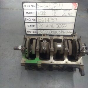 Ford 1.8 Zetec Block Stock Code JP17