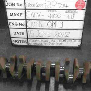 Chev 2500 Crank Mains std, B/Ends std (New) S/Code JP250