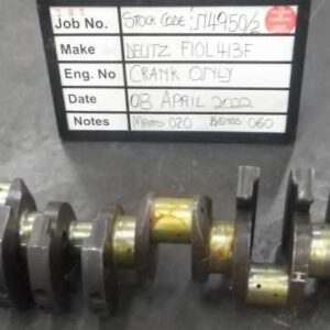 Deutz F10L413F Crankshaft Mains 020, B/ends 060 Stock Code N4950/2