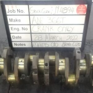 ADE 366T Crank (Mains 010,B/Ends 020) S/Code N4894