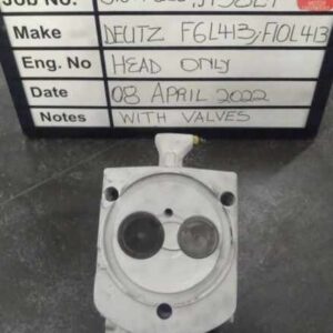 Deutz FL6413 Cylinder Head (with valves) P/No. 04189187/N5824