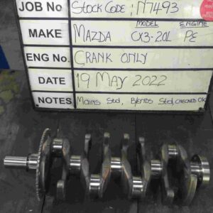 Mazda CX3 2.0 PE Crank Mains std ,B/Ends std Stock Coe N7493C