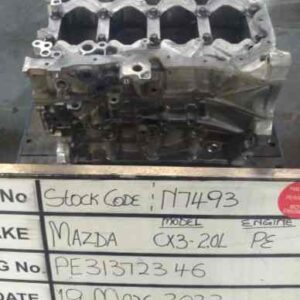 Mazda CX3 2.0 PE Block Stock Code N7493
