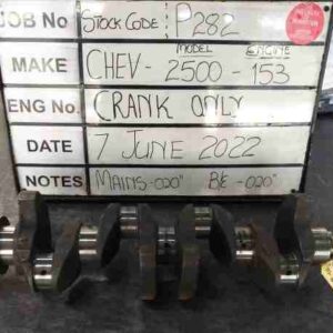 Chev 2500 153cu Crankshaft Mains 020, B/Ends 020 Stock Code P282