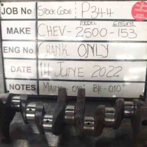 Chev 2500 153cu Crankshaft Mains 010 , B/Ends 010