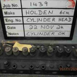 Holden 6 Cyl Cylinder Head Stock Code 1439