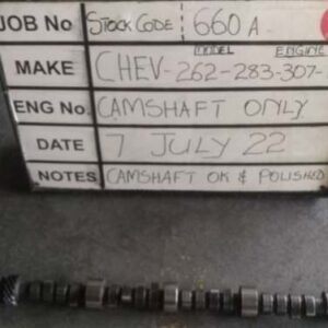 Chev 283, 307, V8 Camshaft Stock No 660A