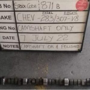 Chev Camshaft 283 V8 Stock Code 871B