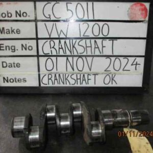 VW 1200 Crank M 010, B/E 040 Stock Code GCS011