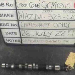 Mazda UC1.4L Camshaft Stock Code GCM0370