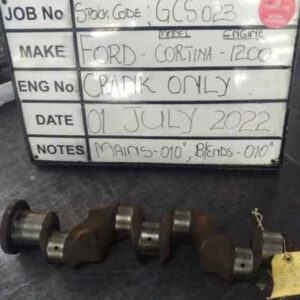 Ford 113E Cortina 1200 Crankshaft Stock Code GCS023
