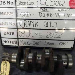 Ford Taunus 17M V4 Crank Mains 040,B/E 040 Stock Code GSC062