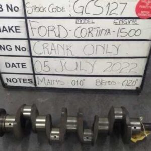 Ford 116E 1500 Crankshaft M 010, B/E 020 Stock No GCS127