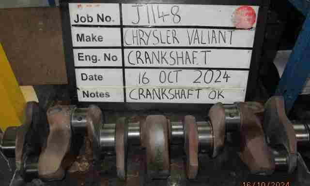 Chrysler Valiant 225 Crank Mains 030,B/E 030 Staock Code J1148