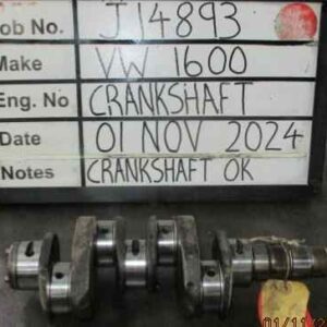 VW 1600 Crank M 010, B/E 010 Stock Code J14893