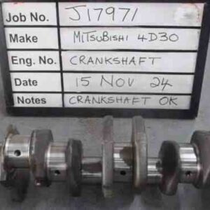 Mitsubishi Crank 4D30 Mains 020,B/E 010 Stock No J17971
