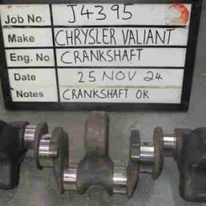 Chrysler Valiant 225 Crank Mains std,B/E std Stock Code J4395