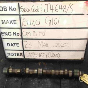 Isuzu G161 Camshaft Stock Code J4648/Sc