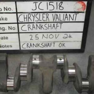 Chrysler Valiant 225 Crank Mains 010,B/E 030 Stock Code JC1518