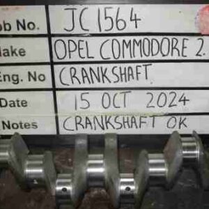 Opel 2.8 Commodore Crank M std, B/E std Stock Code JC1564