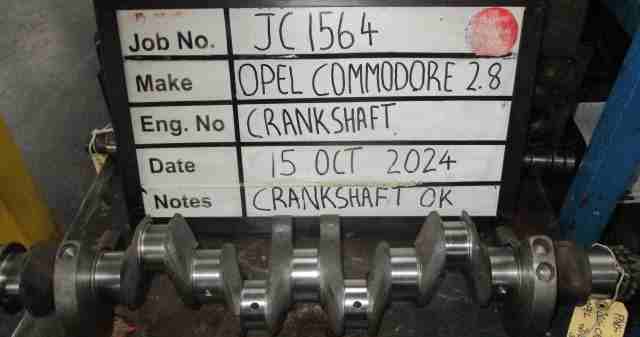 Opel 2.8 Commodore Crank M std, B/E std Stock Code JC1564