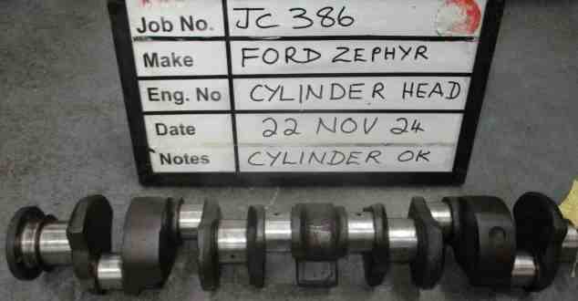Ford Zephyr Crank Mains 010,B/E 010 Stock Code JC386