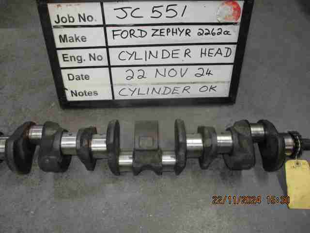 Ford Zephyr 2262cc Crank Mains 010,B/E 010 Stock Code JC551