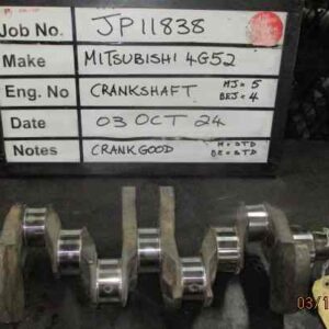 Mitsubishi Crank 4G52 Mains 010,B/E 010 Stock Code JP11838