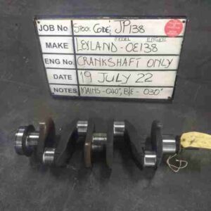 Leyland OE 138 2.6L Crank Mains 030,B/E 040 Stock Code JP138