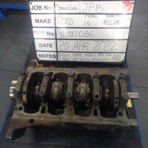 Block Ford Rocam 1.6 Stock Code JP15