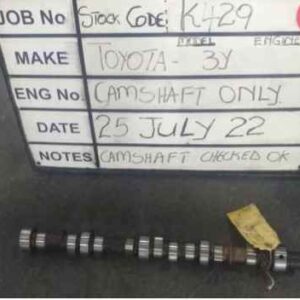 Toyota 3Y Camshaft Stock Code K429