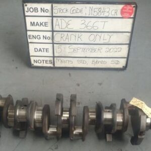 ADE 366T Crank M.std , B/Ends std S/Code N5843cr